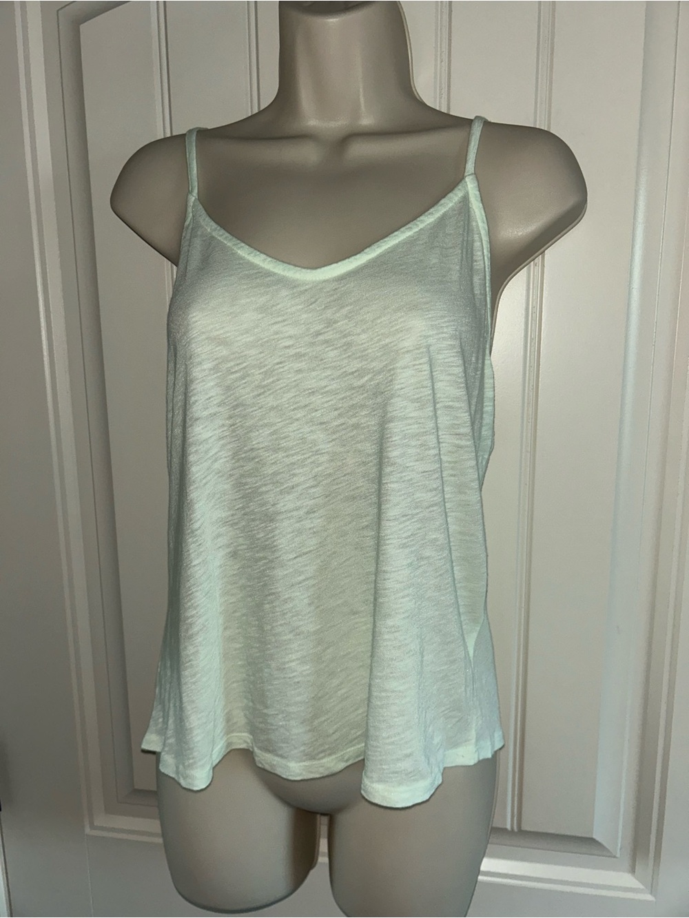 NEW Hello Nite Light Mint V-Neck Spaghetti-Strap Camisole